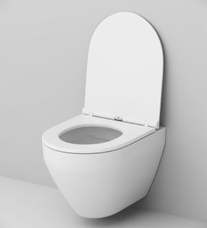 Унитаз подвесной Am.pm SPIRIT V2.0 C701700SC FlashClean с сиденьем микролифт